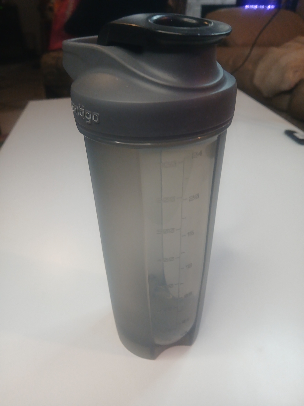 Contigo Grey Protein Shaker Bottle